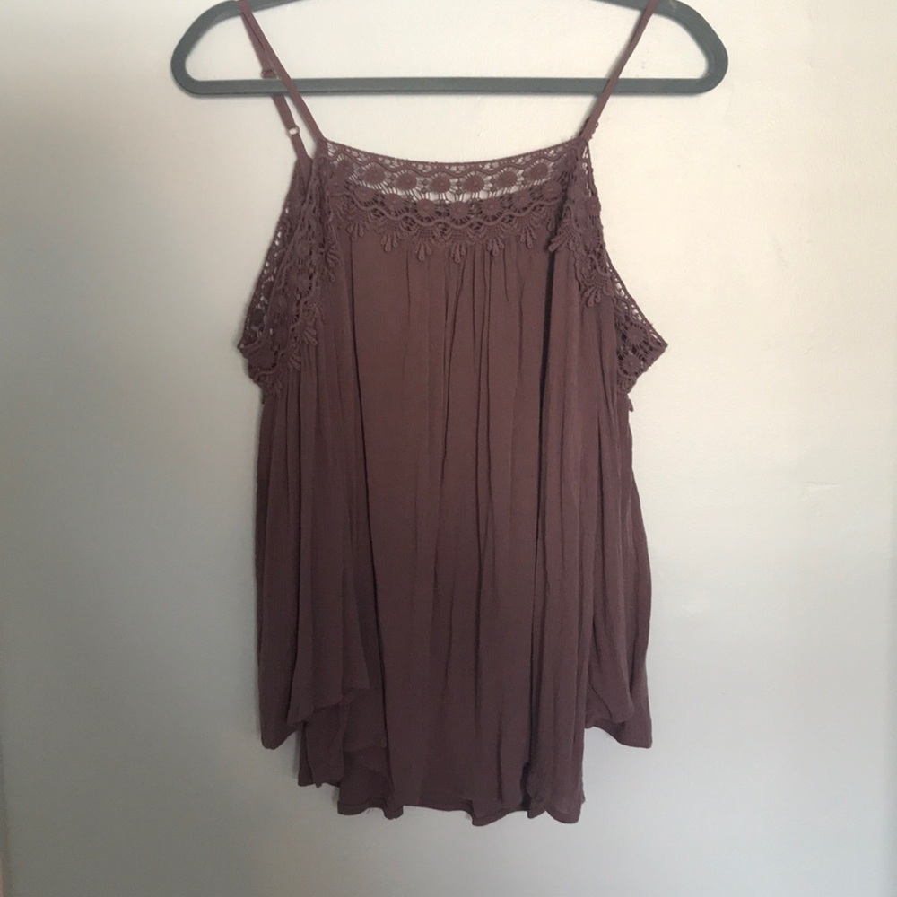 lavender off the shoulder top! Never been worn!